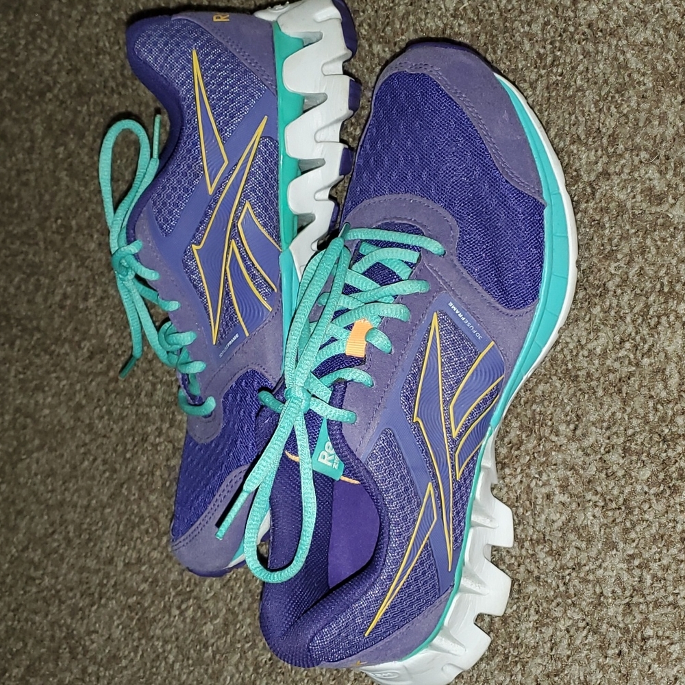 Reebok zigtech sneakers super fun bright colors